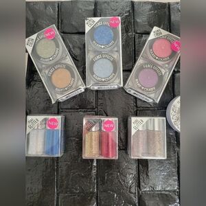 Hard Candy Fierce Effects Eyeshadow Set - Pink, Blue, Gray. 9 piece bundle!
